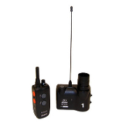 A remote control and a receiver for a radio.